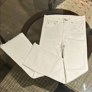 rag & bone White Flare & Wide Leg Jeans